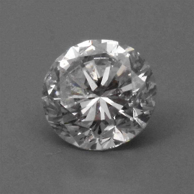 Brillant Gewicht 0,42 ct, Farbe Wesselton, Reinheit Si, Wertgutachten aus 12/2014 über 819  liegt