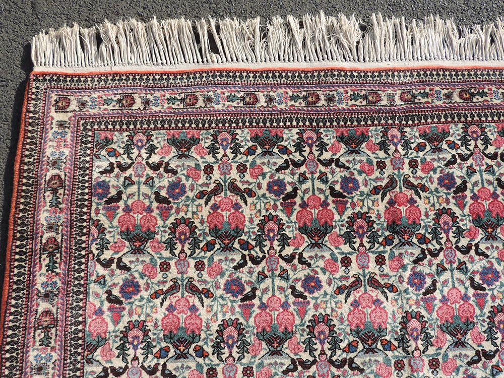 Teheran Manufakturteppich. Zili - Sultan - Muster. Iran. Sehr fein.212 cm x 146 cm. Handgeknüpft. - Image 6 of 8