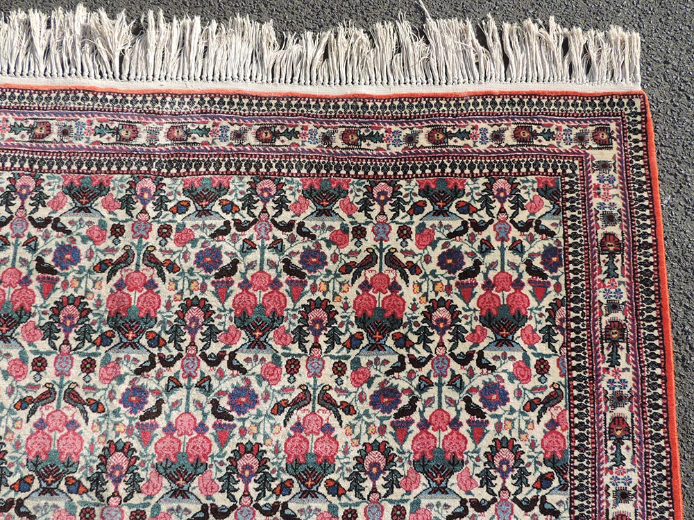 Teheran Manufakturteppich. Zili - Sultan - Muster. Iran. Sehr fein.212 cm x 146 cm. Handgeknüpft. - Image 5 of 8