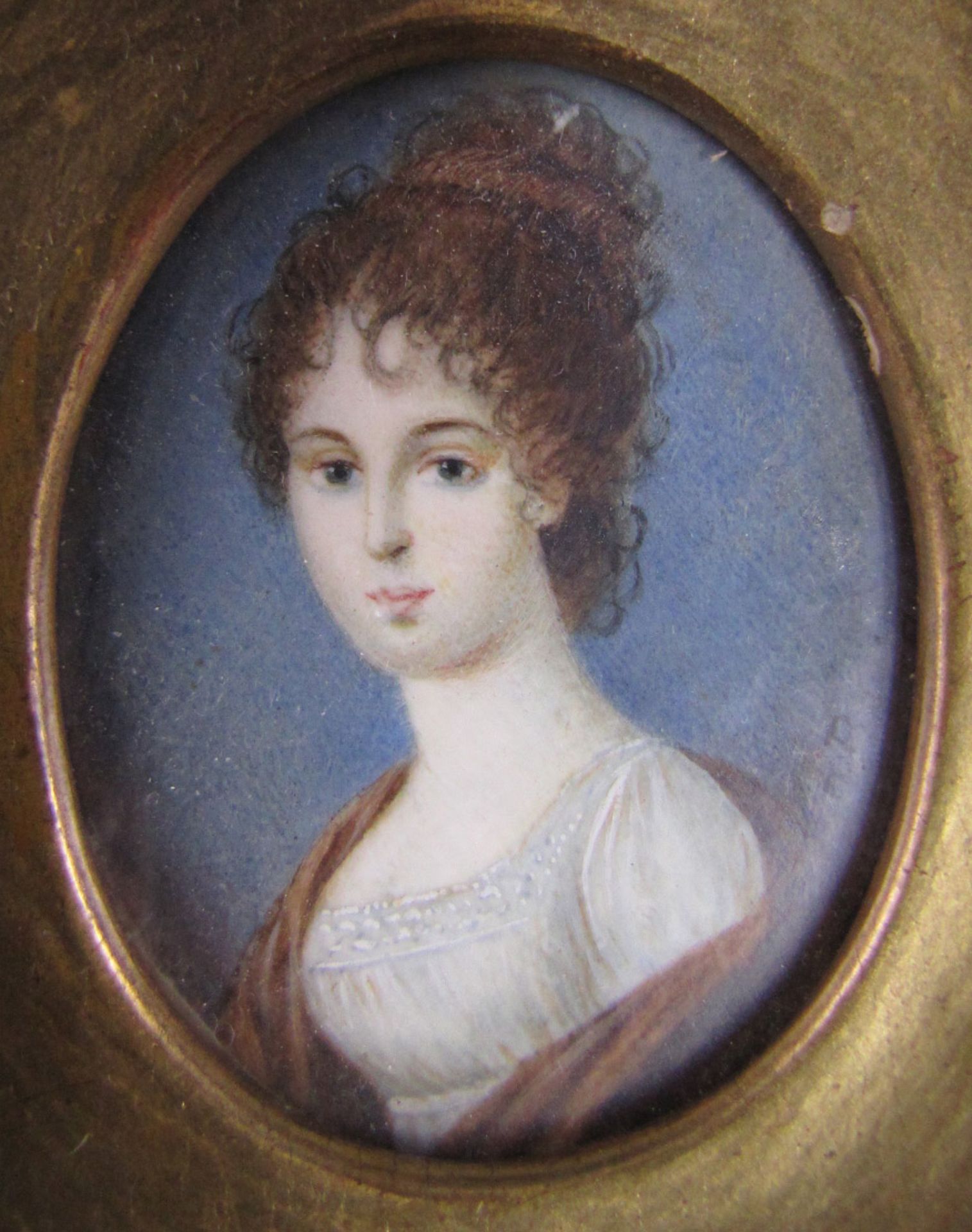 Emanuel Thomas PETER (1799 - 1873). Wohl Bildnis der Gräfin Marie Chotek geb. Berchtold.5 cm x 4 - Bild 5 aus 7