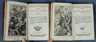 Bibliotheque du Thétre Francois depuis son origine. Contenant un extrait de tous les Ouvrages c ...