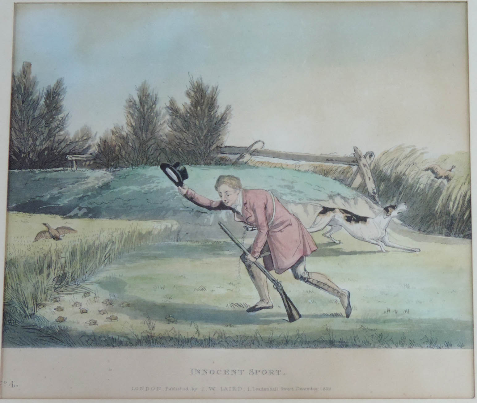 2 Graphiken Henry Thomas I ALKEN (1785-1851), 6 Grafiken "pub. By I.W. Laird".Bis 21 cm x 28 cm.2 - Bild 4 aus 11
