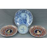 4 Teile Steingut. Auch Villeroy & Boch.Bis 37 cm Durchmesser.4 parts earthenware.Up to 37 cm