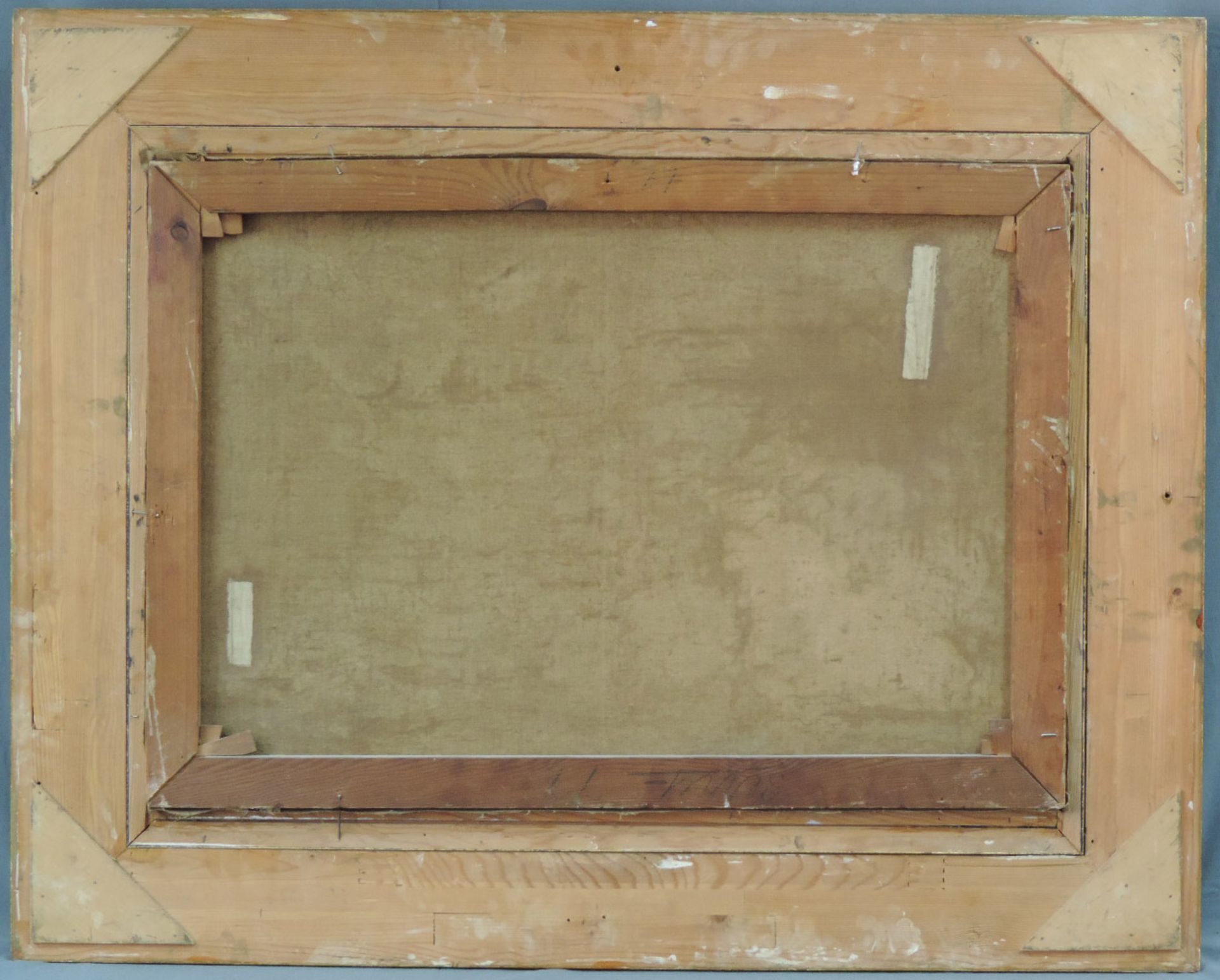C. J. ALBY (XIX). Stillleben mit Krug, Trauben und Äpfeln.53 cm x 73 cm. Gemälde, Öl auf Leinwand. - Image 7 of 7