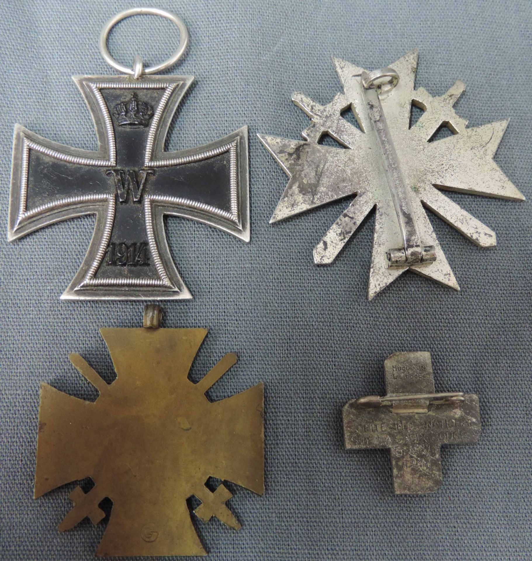 Konvolut Abzeichen, Medaillen, Orden und Lützen. Auch Eisernes Kreuz.Auch beschädigt. Auch III. - Bild 6 aus 12