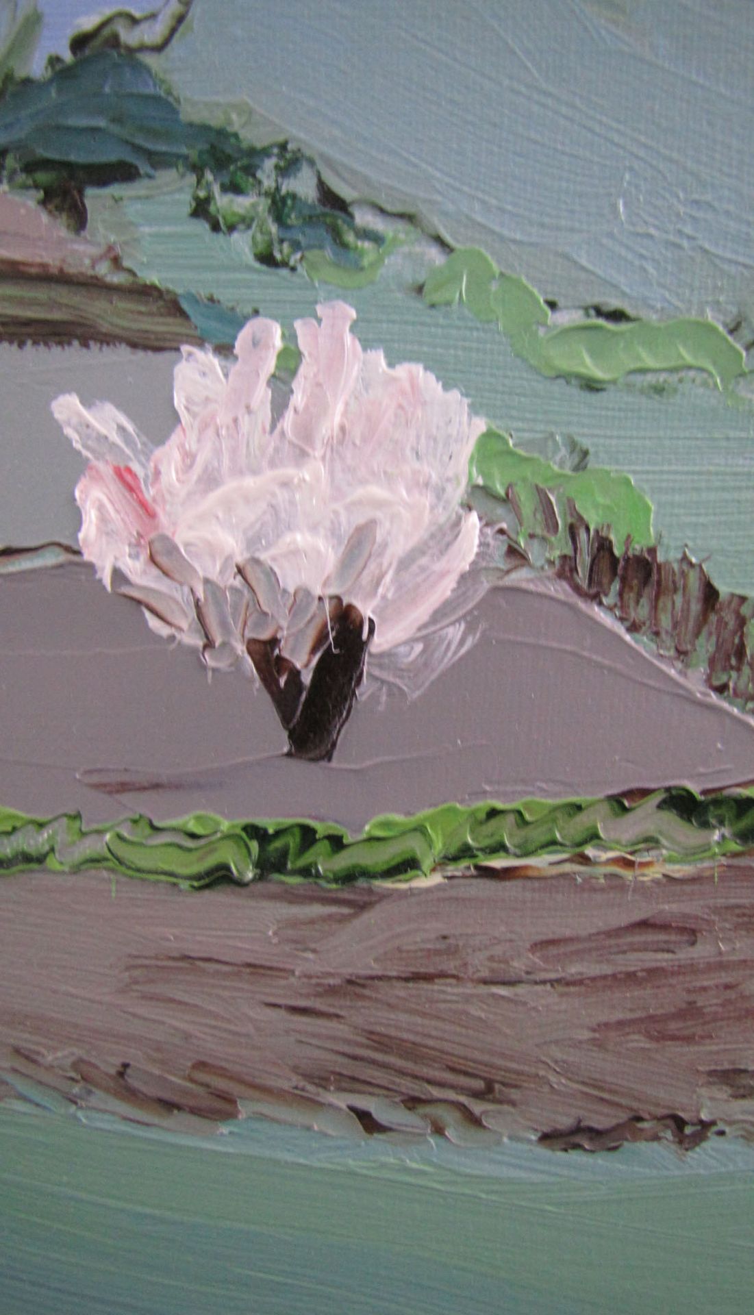 Kalust MOVSESJAN (*1951). Landschaft, 1993.65 cm x 97 cm. Gemälde, Öl auf Leinwand. Datiert und - Image 6 of 8