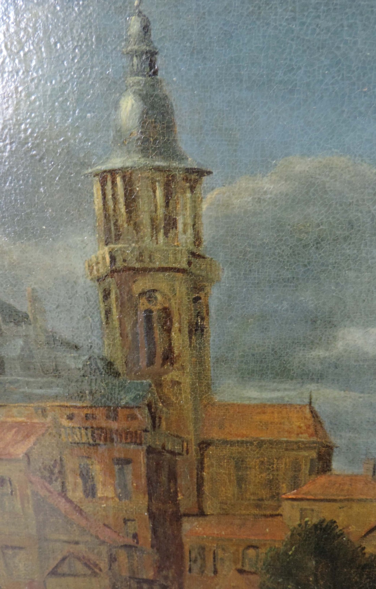 Daniel VAN HEIL (1606 - 1662). Ansicht einer Stadt.59 cm x 84 cm. Gemälde, Öl auf Leinwand - Image 7 of 10