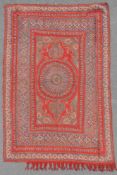 Stickerei. Kirman. Iran. Antik, um 1880. 135 cm x 92,5 cm. Handarbeit. Wolle auf Wolle. Embroidery