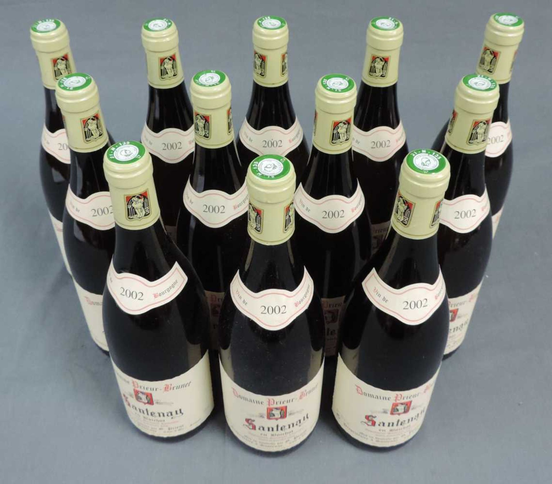 2002 Domaine Prieur - Brunet, Satenay en Boichot, France. 12 Flaschen, 750 ml, Alc., 13% by vol. AC. - Image 3 of 6