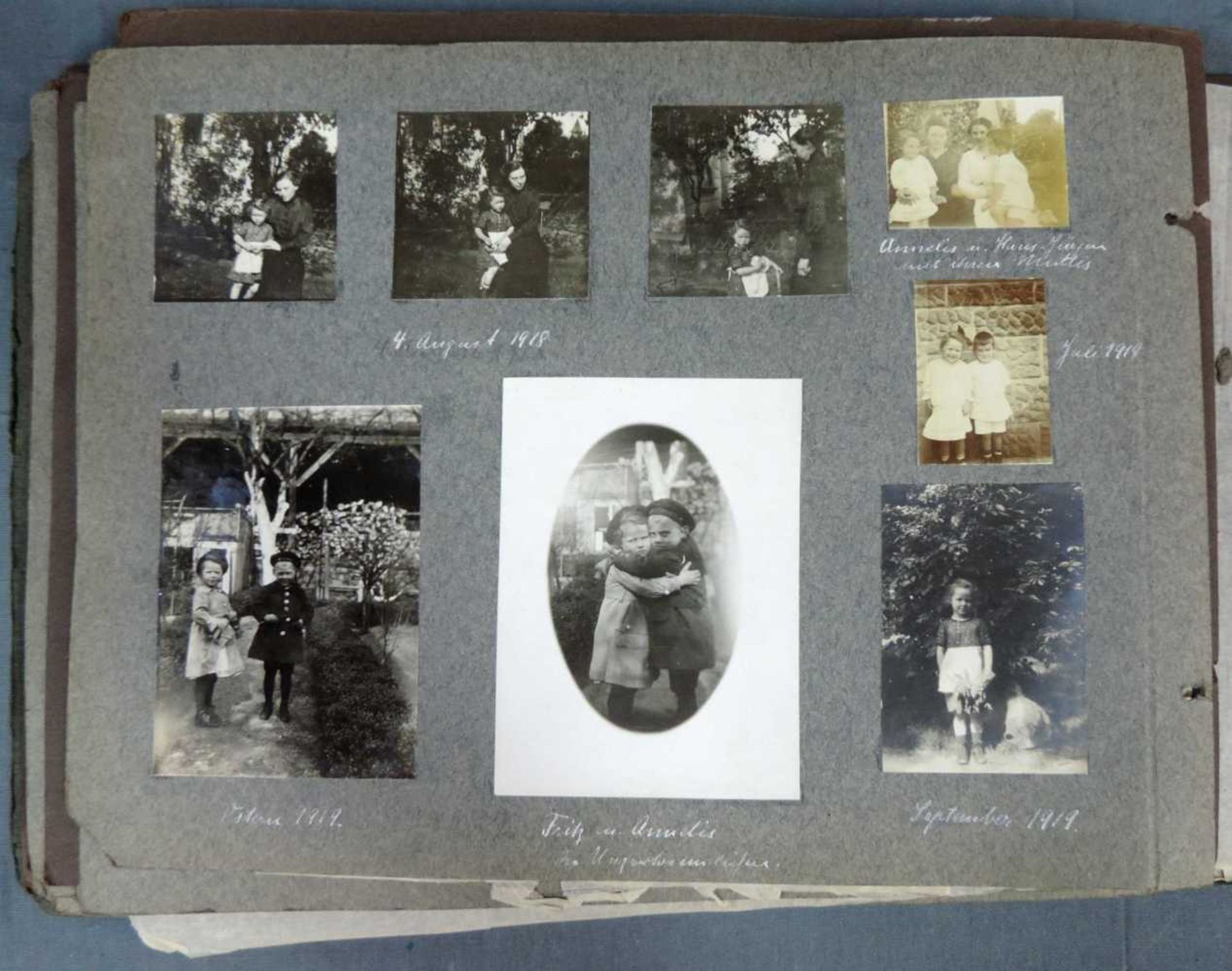 Fotoalbum der Familie Hofsommer 1914 / 1915. Viele Militäraufnahmen. Photo album of family Hofsommer - Image 6 of 7