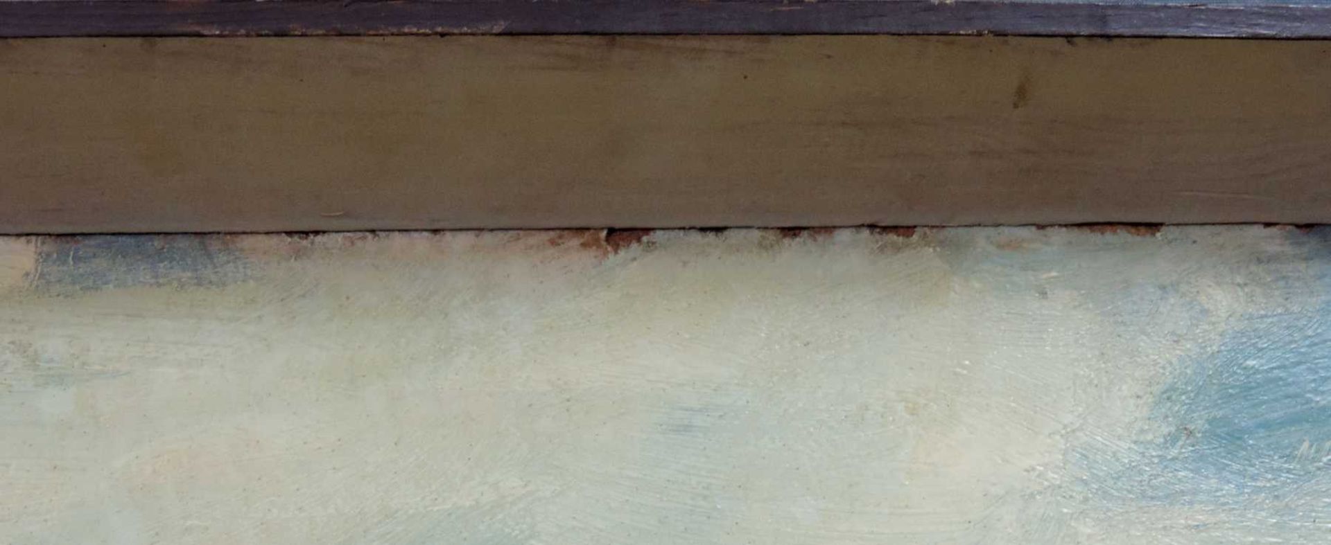 Karl WÄHMANN (1897 - 1981). Enten am Waldsee. 73 cm x 65 cm. Gemälde, Öl auf Tafel. Links unten - Bild 7 aus 8