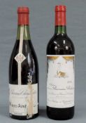 1952 Charmes Chambertin, Bouchard Aine & Fills, Burgund. Und 1978 Château Mouton Baron Philippe,