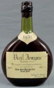 1931 Vieil Armagnac A.C. 0,7 l, 40%. Goudoulin, Courrensan, Gers. 1931 Vieil Armangnac A.C. 0,7 l,
