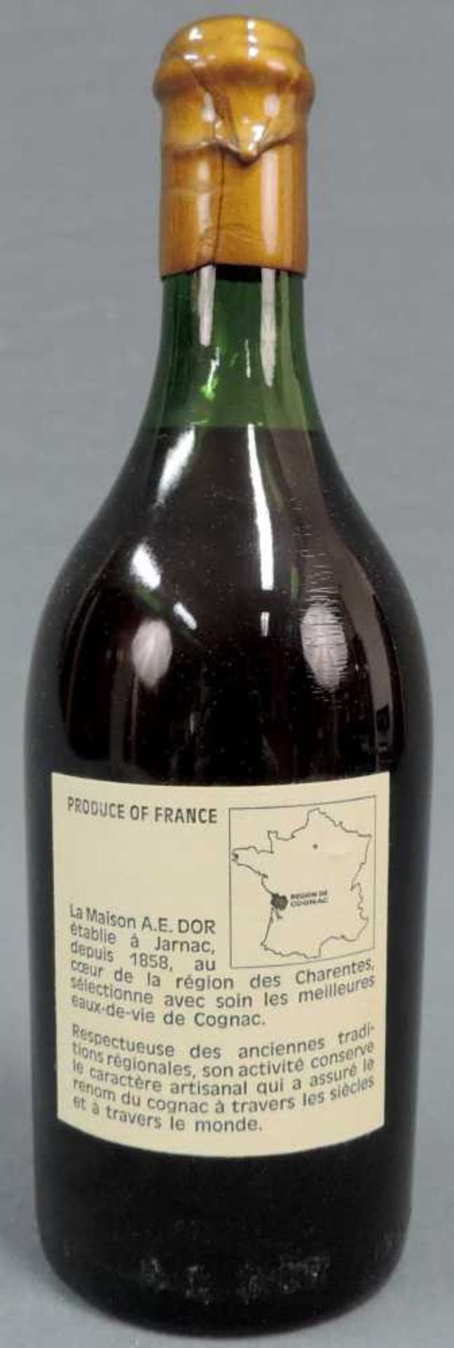 A.E. Dor Cognac Reserve N°9. 70cl. 40%. A.E. Dor Cognac Reserve N°9. 70cl. 40%. - Bild 6 aus 8