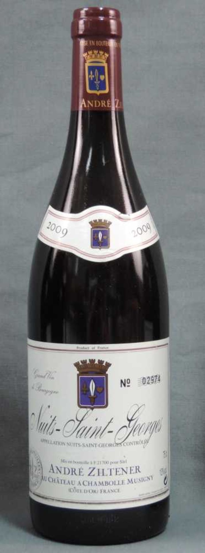 12 Flaschen Burgunder, Rotwein. Von Andre Ziltener. Ein mal 2011 Mercury 1er Cru. 5 mal Nuits - - Image 4 of 5