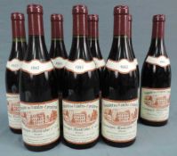 1993 Domaine des Hautes - Corieres, Chassagne-Montrachet Premier Cru, France. 8 Flaschen, 750 ml,