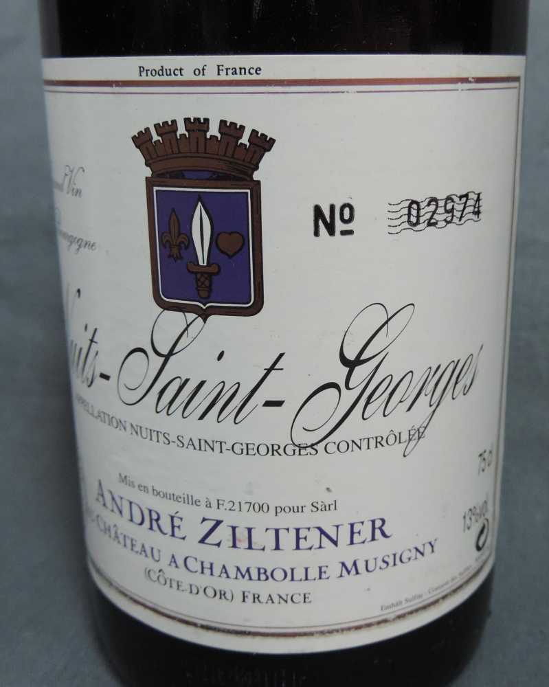 12 Flaschen Burgunder, Rotwein. Von Andre Ziltener. Ein mal 2011 Mercury 1er Cru. 5 mal Nuits - - Image 5 of 5