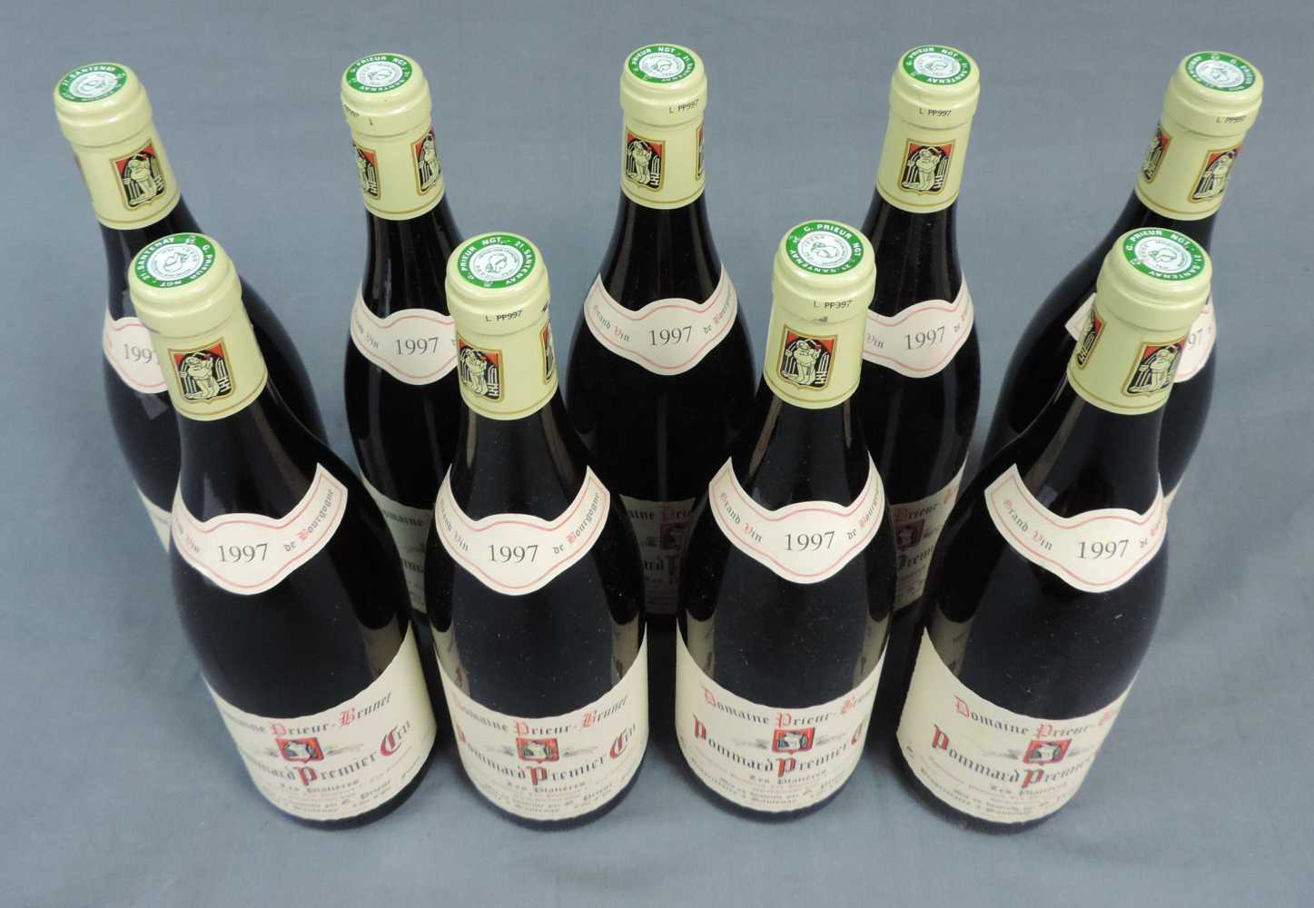 1997 Domaine Prieur - Brunet, Pommard Premier Cru Les Platieres, France. 9 Flaschen, 750 ml, Alc., - Image 3 of 6