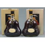 2 Flaschen 70cl. Hennessy Cognac X.O. 40%. In originalen Kartons. 2 bottles 70cl. Hennessy Cognac