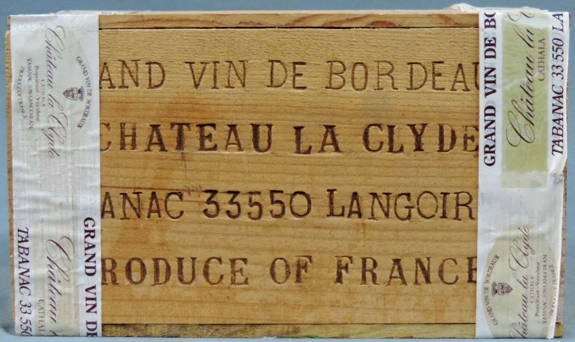 1985 Château Lagrave, und 1983 Château La Clyde. Bordeax. Insgesamt 12 Flaschen. Je 6 ganze - Image 5 of 8