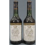 1975 Château Gruaud - Larose, Saint - Julien, France. 2 ganze Flaschen. Rotwein. Frankreich,