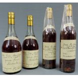 2 x Madame Gaston Briand, 2 x Grande Reserve "Fontvieille", M. Ragnaud. Je Cognac Grand fine