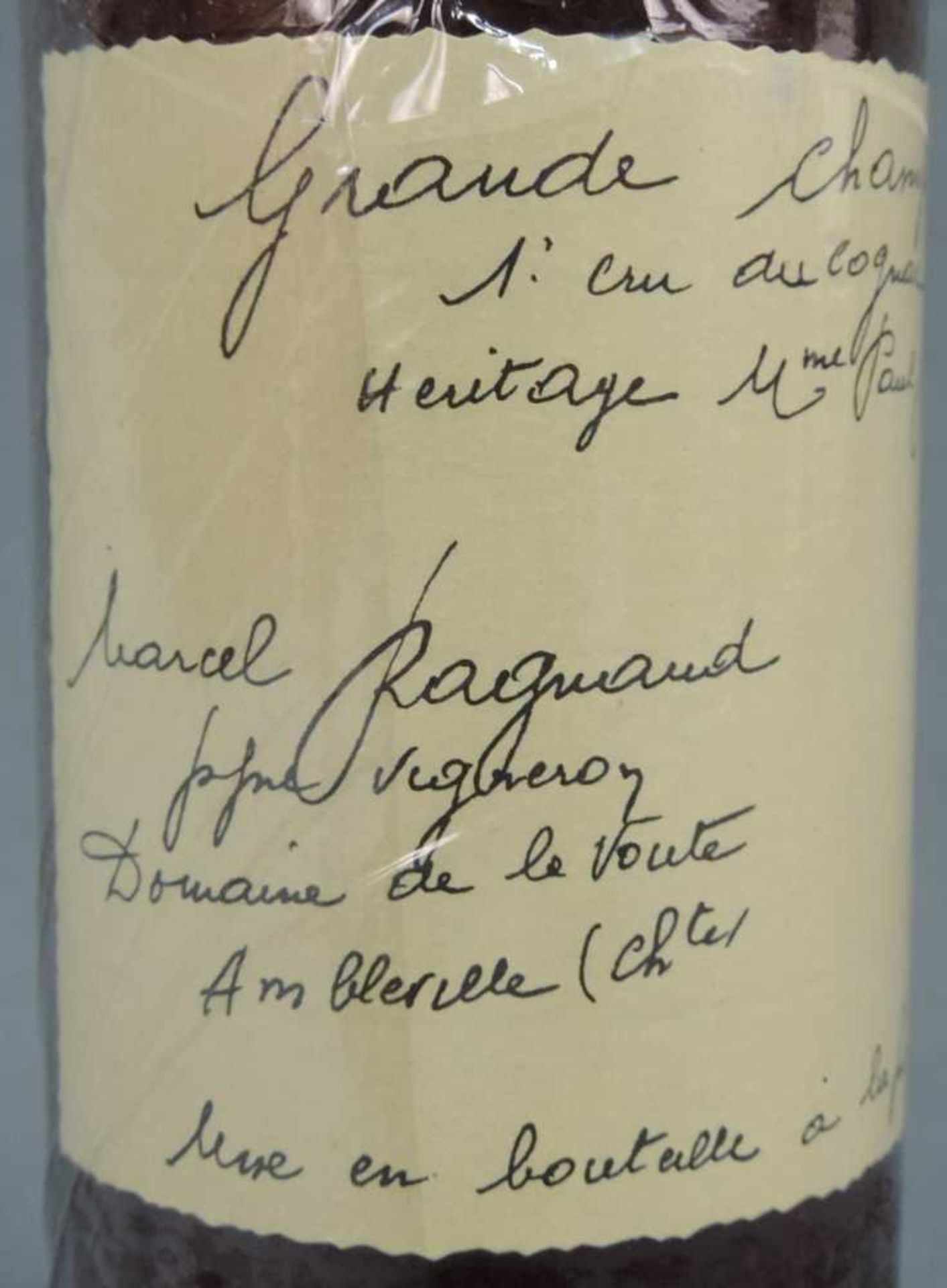 Grande Champagne Marcel Ragnaud. 41% 70cl. Grande Champagne Marcel Ragnaud. 41% 70cl. - Image 2 of 6