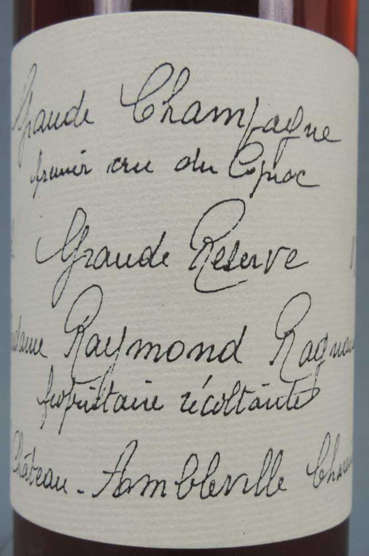 Grande Champagne Raymond Ragnaud Grande Reserve. 70cl. 41%. Grande Champagne Raymond Ragnaud - Image 2 of 4