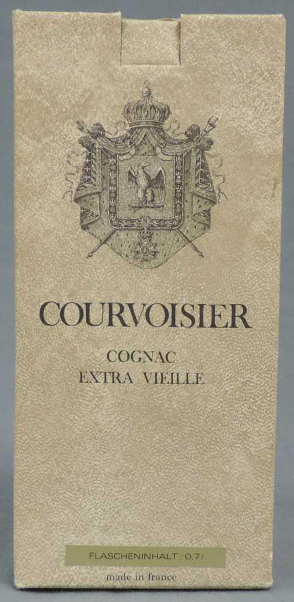 COURVOISIER EXTRA VIEILLE COGNAC. 70cl. 40%. In original Karton. COURVOISIER EXTRA VIEILLE COGNAC. - Image 8 of 8