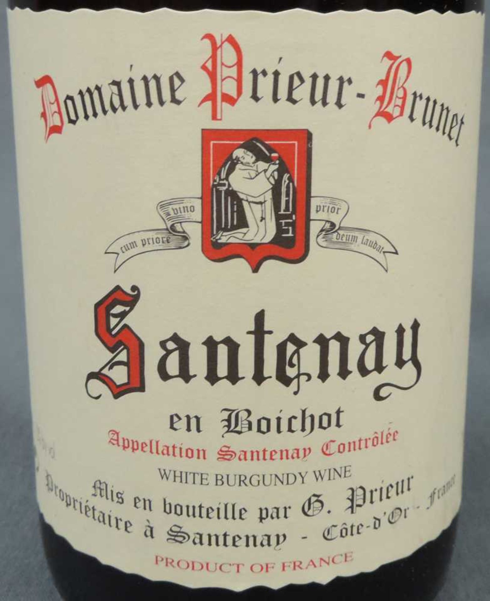 2002 Domaine Prieur - Brunet, Satenay en Boichot, France. 12 Flaschen, 750 ml, Alc., 13% by vol. AC. - Image 6 of 6