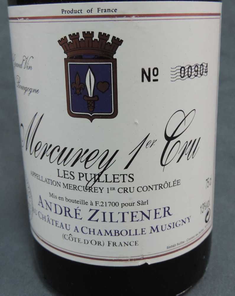 12 Flaschen Burgunder, Rotwein. Von Andre Ziltener. Ein mal 2011 Mercury 1er Cru. 5 mal Nuits - - Image 3 of 5