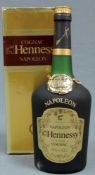 Hennessy "Bras Dór" Napoleon Cognac, bottle no 250629. 70cl. 40%. Schachtel. Hennessy "Bras Dór"