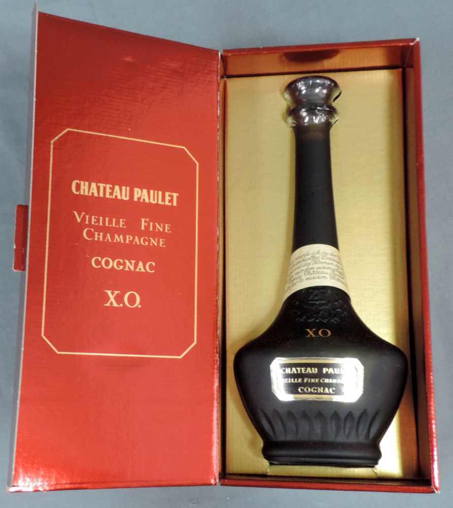 Chateau Paulet Vielle Fine Champagne Cognac X.O. 70cl. 40%. In original Karton. Chateau Paulet