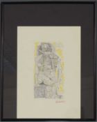 Pablo PICASSO (1881 - 1973). Robert Desnos, Contrée. 24,5 cm x 13 cm. Druck. Lithographie? Pablo