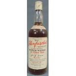 Glenfarclas - Glenlivet all malt unblended Scotch Whisky 12 years old. Eine Flasche Whisky. 75 cl.