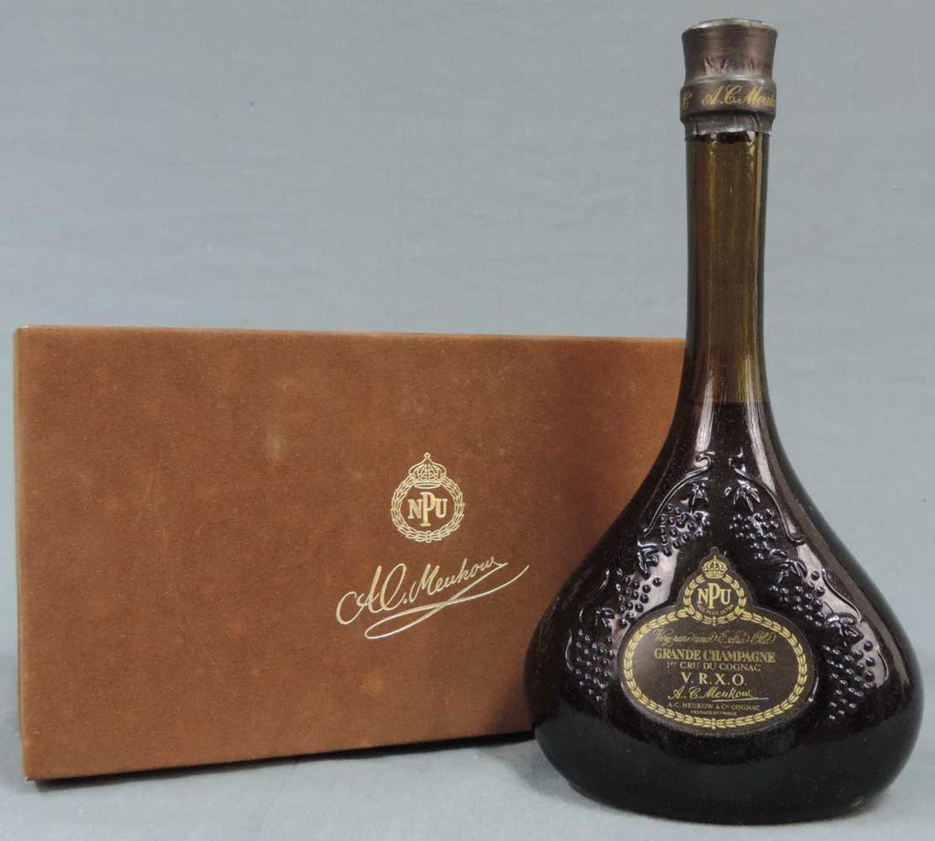 NPU Grande Champagne 1er Cru de Cognac V.R.X.O. 75cl, 40%. NPU Grande Champagne 1er Cru de Cognac