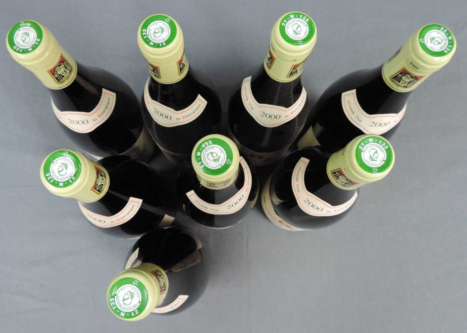 2000 Domaine Prieur - Brunet, Satenay Comme Premier Cru, France. 8 Flaschen, 750 ml, Alc., 13,5% - Bild 2 aus 6