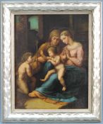 RAPHAEL (1483 - 1520), Nachfolger aus dem 18. Jahrhundert. Madonna del Divino amore. 48 cm x 38