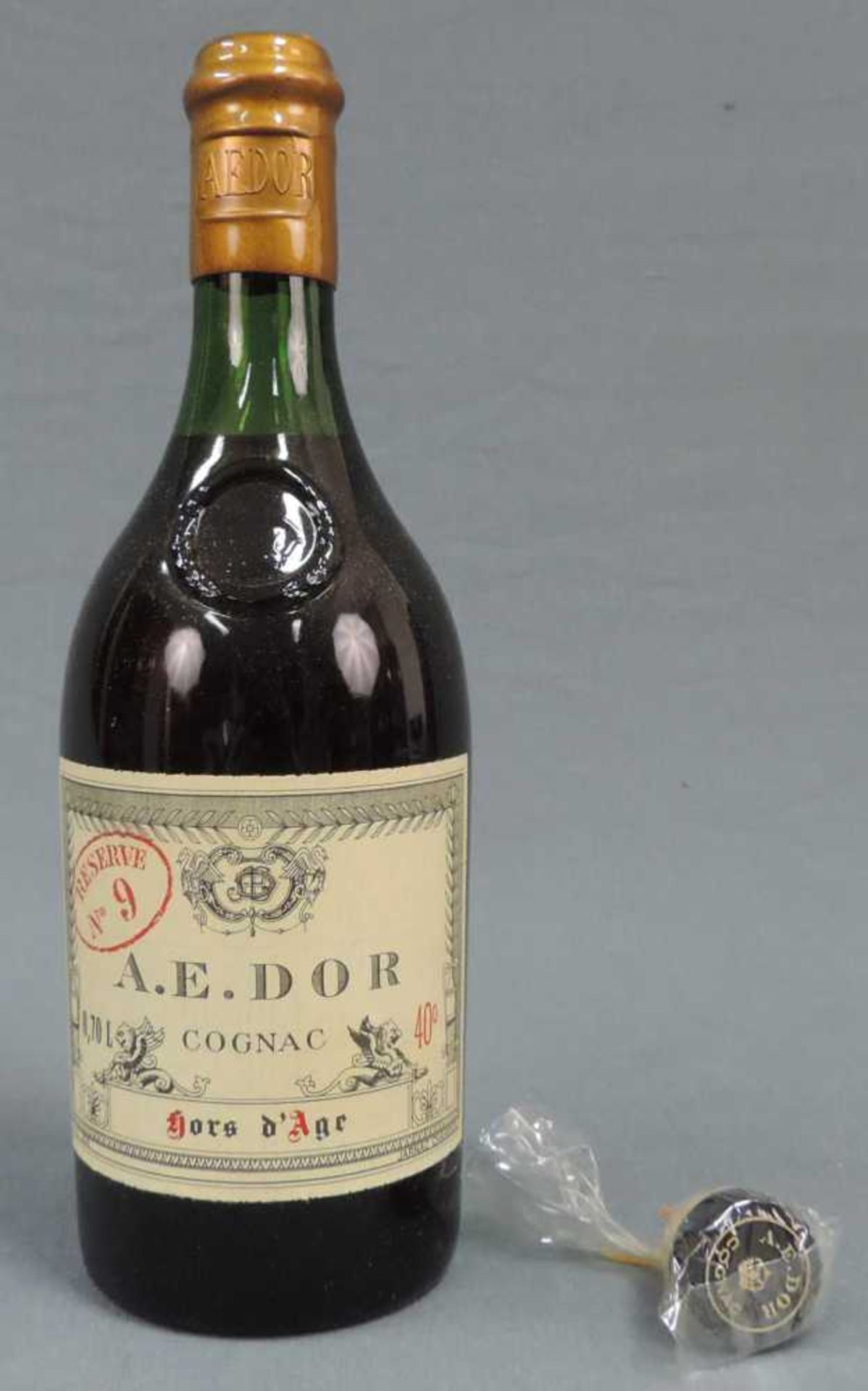 A.E. Dor Cognac Reserve N°9. 70cl. 40%. A.E. Dor Cognac Reserve N°9. 70cl. 40%.