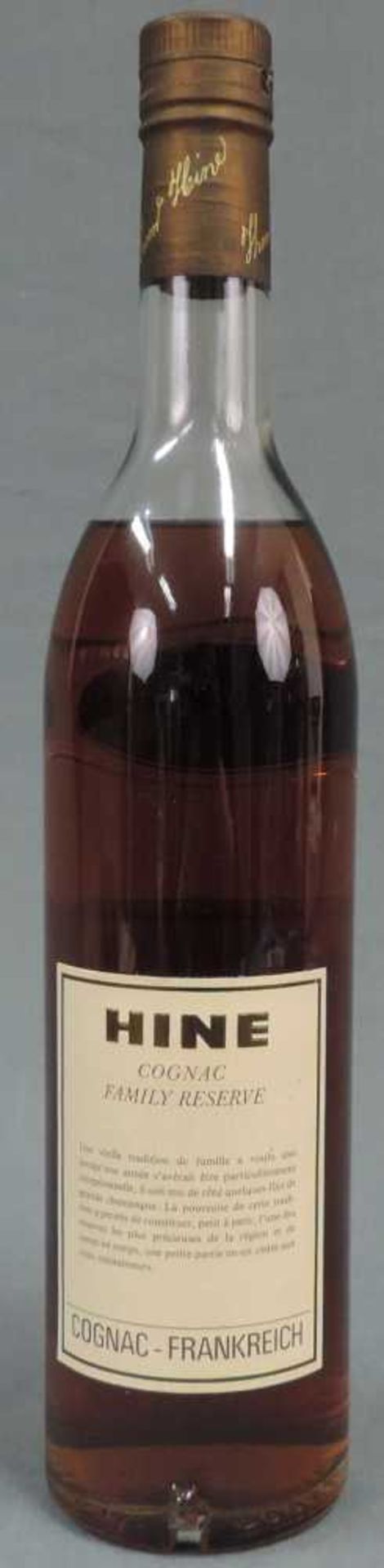 Hine Family Reserve (Très Vieille Grande Champagne). 70cl. 44%. Hine Family Reserve (Très Vieille - Bild 6 aus 8