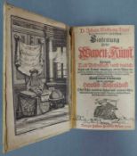 Johann Wolfgang Trier: 'Einleitung Zu der Wapen - Kunst'. Titel: Einleitung Zu der Wapen - Kunst,