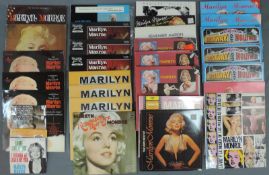 40 Schallplatten, Marilyn Monroe. Teils doppelt. Teils original verschweißt. Teils mit