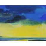 Bernd ZIMMER (1948 -). ''Mitsommerlicht. Ladoga''. 2004. 83 cm x 106 cm. Gemälde. Acryl auf