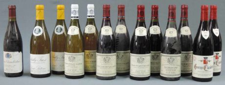 Konvolut Burgunder und Beaujolais. Insgesamt 13 ganze Flaschen. 2000 Pouilly-Fuissé von Louis Latour