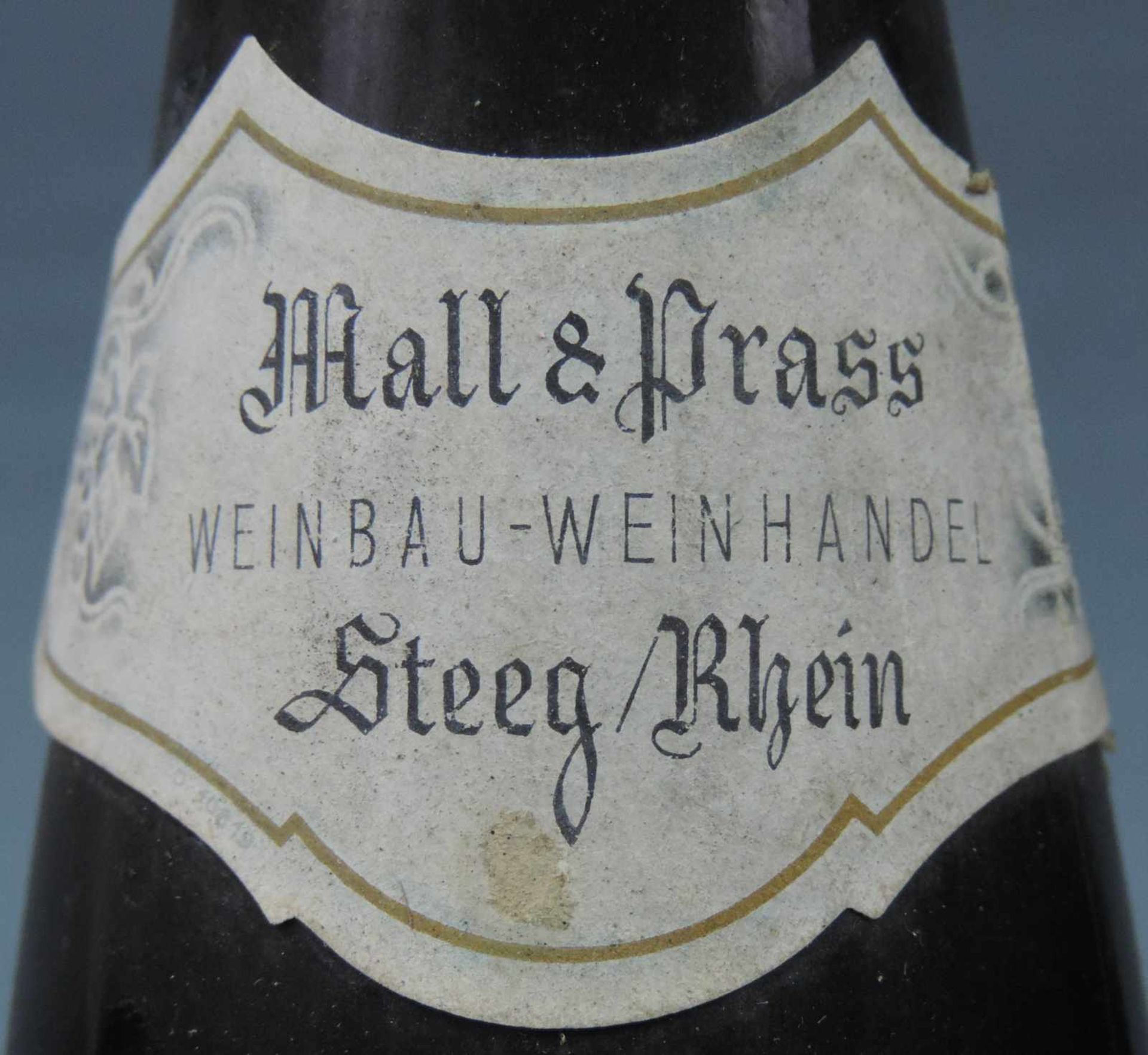 1948 Aßmannshäuser Höllenberg Spätburgunder Spätlese, Staatsweingüter. 4 ganze Flaschen 0,7 Liter - Image 2 of 9