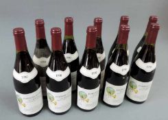 1991 Pommard 1er Cru - Les Bertine AC. Domaine Chantal Lescure 10 ganze Flaschen je 75 cl 13 %