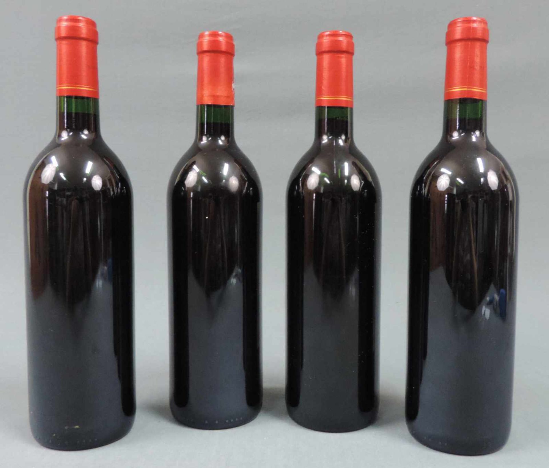 1997 Château Petit Plince, Pomerol. 4 Flaschen 75 cl 12,5%. AC. Bordeaux. Rotwein. Frankreich. Par - Bild 2 aus 4
