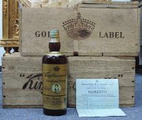24 Flaschen "King Georges IV" Old Scotch Whisky before 25.08.1952. Ganze Flaschen. Früher Whisky