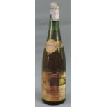 1964 Bernkastler Badstube feinste Spätauslese von Schloß Marienlay. Eine ganze Flasche Weißwein,