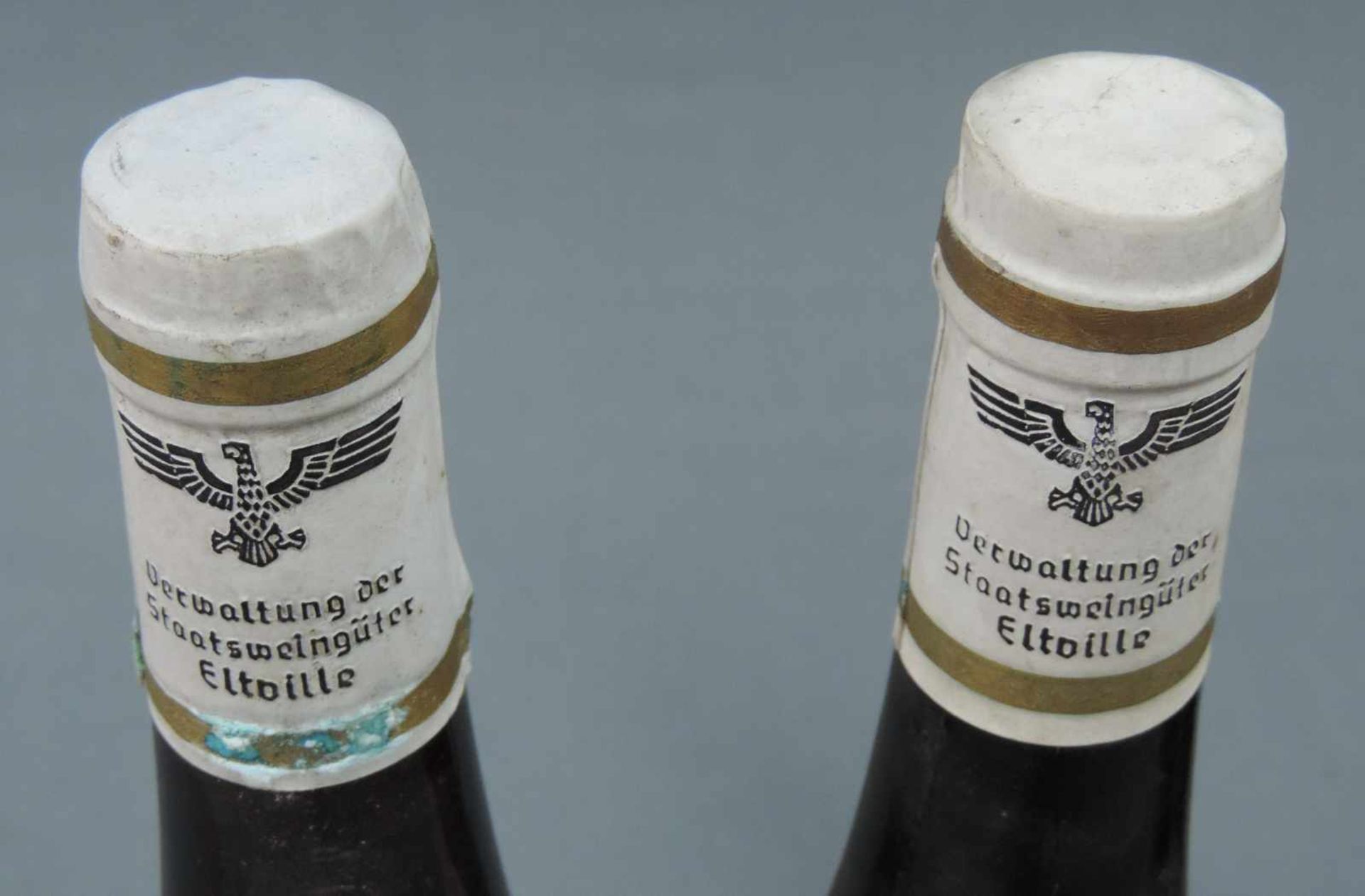 1948 Aßmannshäuser Höllenberg Spätburgunder Spätlese, Staatsweingüter. 4 ganze Flaschen 0,7 Liter - Image 4 of 9